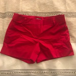 Express Pink Bermuda Shorts
